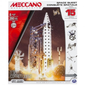 Конструктор металлический Meccano на 15 моделей Космос