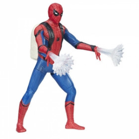 Человек паук Возвращение домой с подсветкой Spider Man игрушка 15см