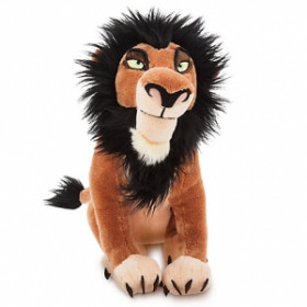 Король Лев Lion King плюшевая мягкая игрушка Шрам 36 см