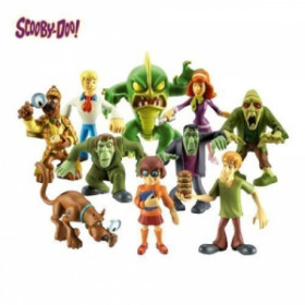Набор фигурок 10шт Скуби ду игрушки фигурки Scooby Doo