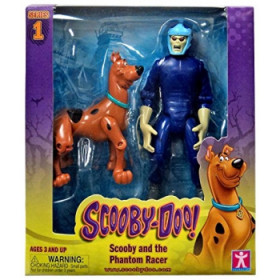 Скуби ду игрушки фигурки Скуби и Призрачный гонщик Scooby Doo