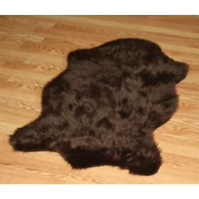 Ковры на пол DARKBROWN Faux