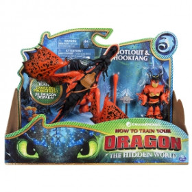 Как приручить дракона 3 игрушка Хукфанг и Сморкала