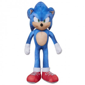 Еж Соник плюшевая мягкая игрушка Соник в кино Sonic