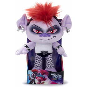 Тролли Мировой тур игрушка плюшевая мягкая Королева Барб Trolls World Tour
