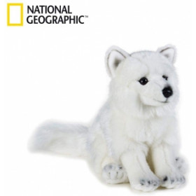 Арктическая лиса Песец игрушка плюшевая мягкая Нэшнл джиогрэфик National Geographic