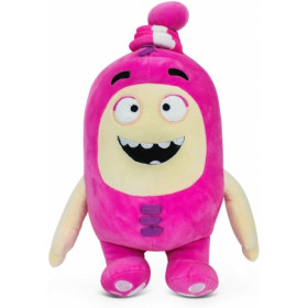 Чуддики игрушка плюшевая мягкая Розовый Ньют Oddbods