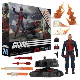 Бросок кобры игрушка фигурка металлический лом G.I.Joe Scrap-Iron & Anti-Armor Drone