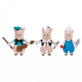Три поросенка игрушка мягкая плюшевая Ниф Ниф Нуф Нуф и Наф Наф The Three Little Pigs Fiddler Pig Fifer Pig and Practical Pig