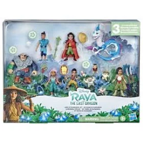 Игровой набор фигурок 11шт  Дисней Райя и последний дракон Raya and the Last Dragon