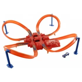 Гончий трек двойная восьмерка Hot Wheels