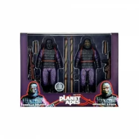 NECA Планета обезьян Gorilla Солдаты фигурка 15см
