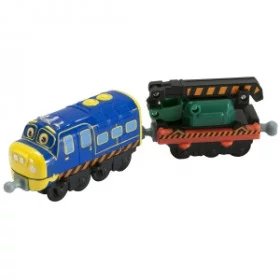 Паровозики из Чаггингтона Chuggington Брюстер и экскаватор игрушка