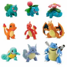 Покемон Pokemon игрушки фигурки эволюция 9 шт
