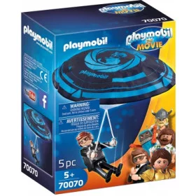 Плеймобил Через вселенные игрушка Рекс Дашер с парашютом Playmobil Конструктор