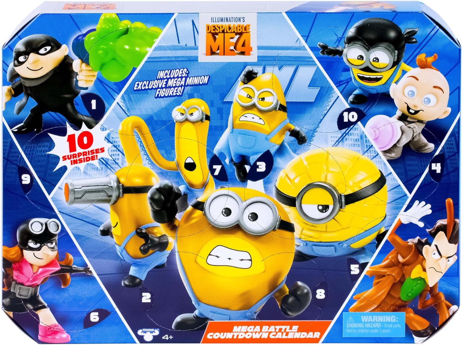 Гадкий я 4 игрушка набор фигурок Despicable Me 4 Illumination Minions