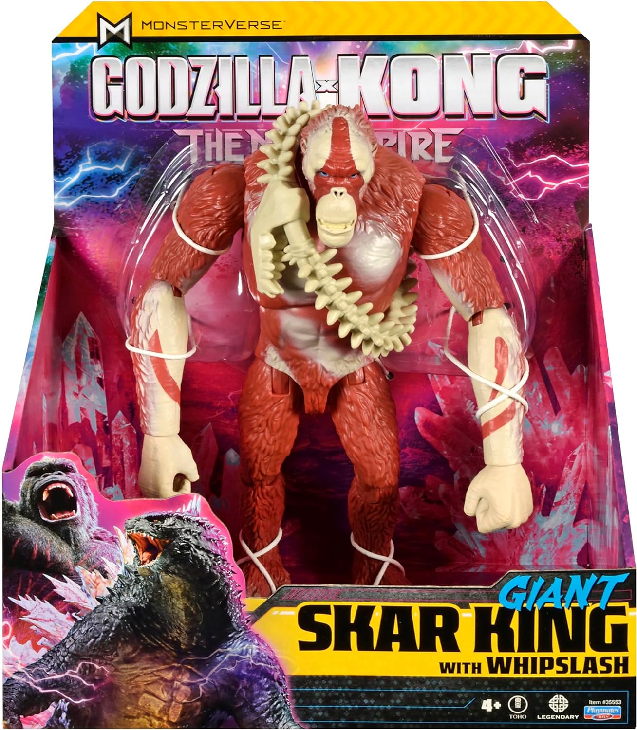 Godzilla kong new empire toys