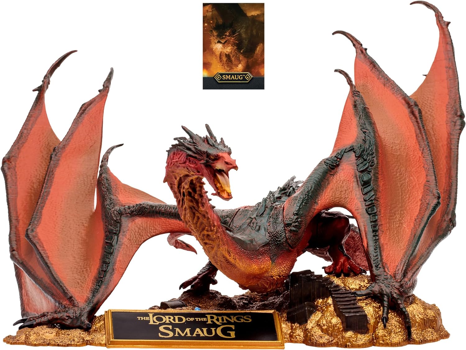 Смауг дракон игрушка фигурка статуя Кинотрилогия Хоббит The Hobbit Dragons  Smaug