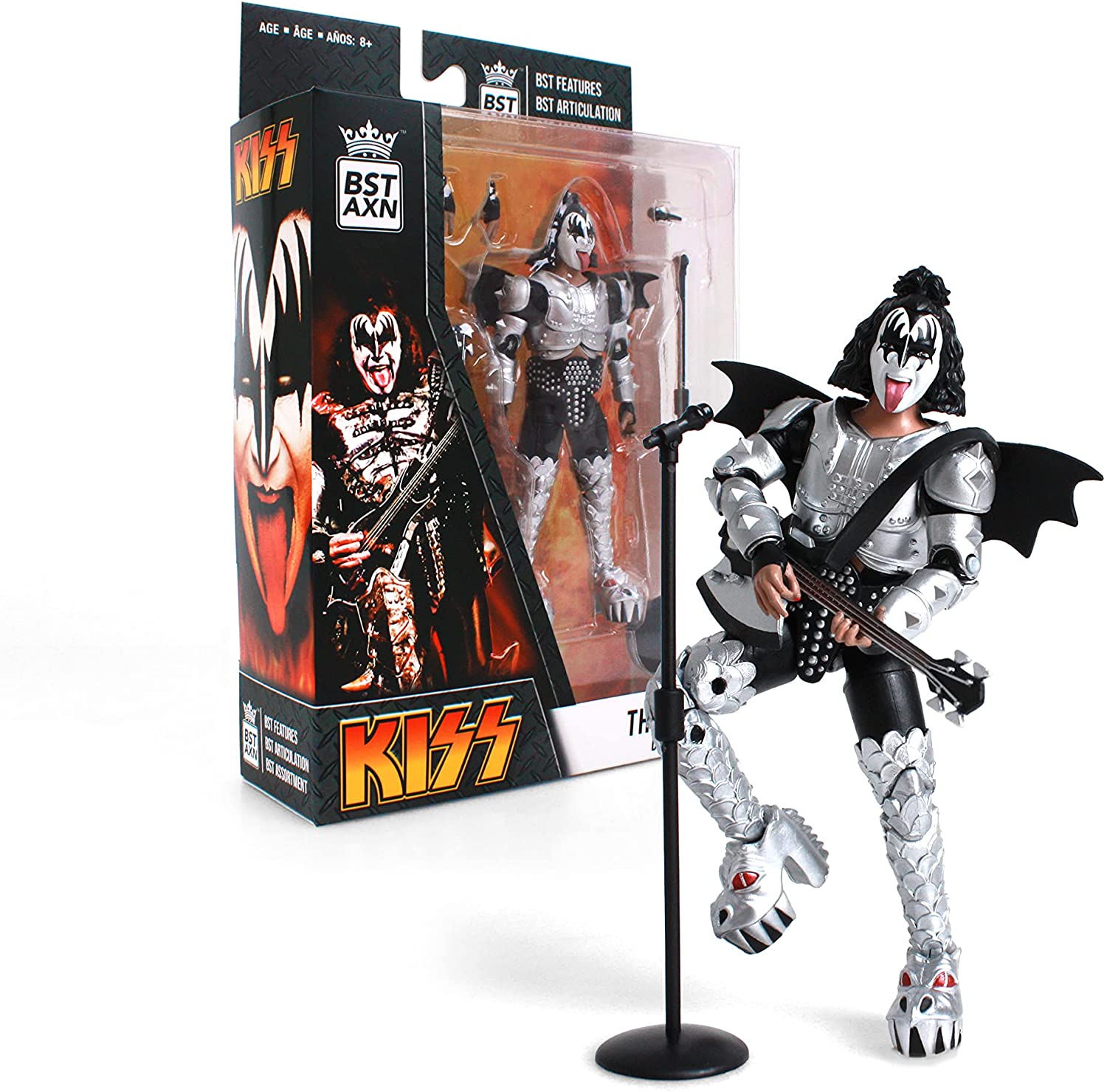 Кисс Демон гитарист фигурка игрушка Kiss The Demon