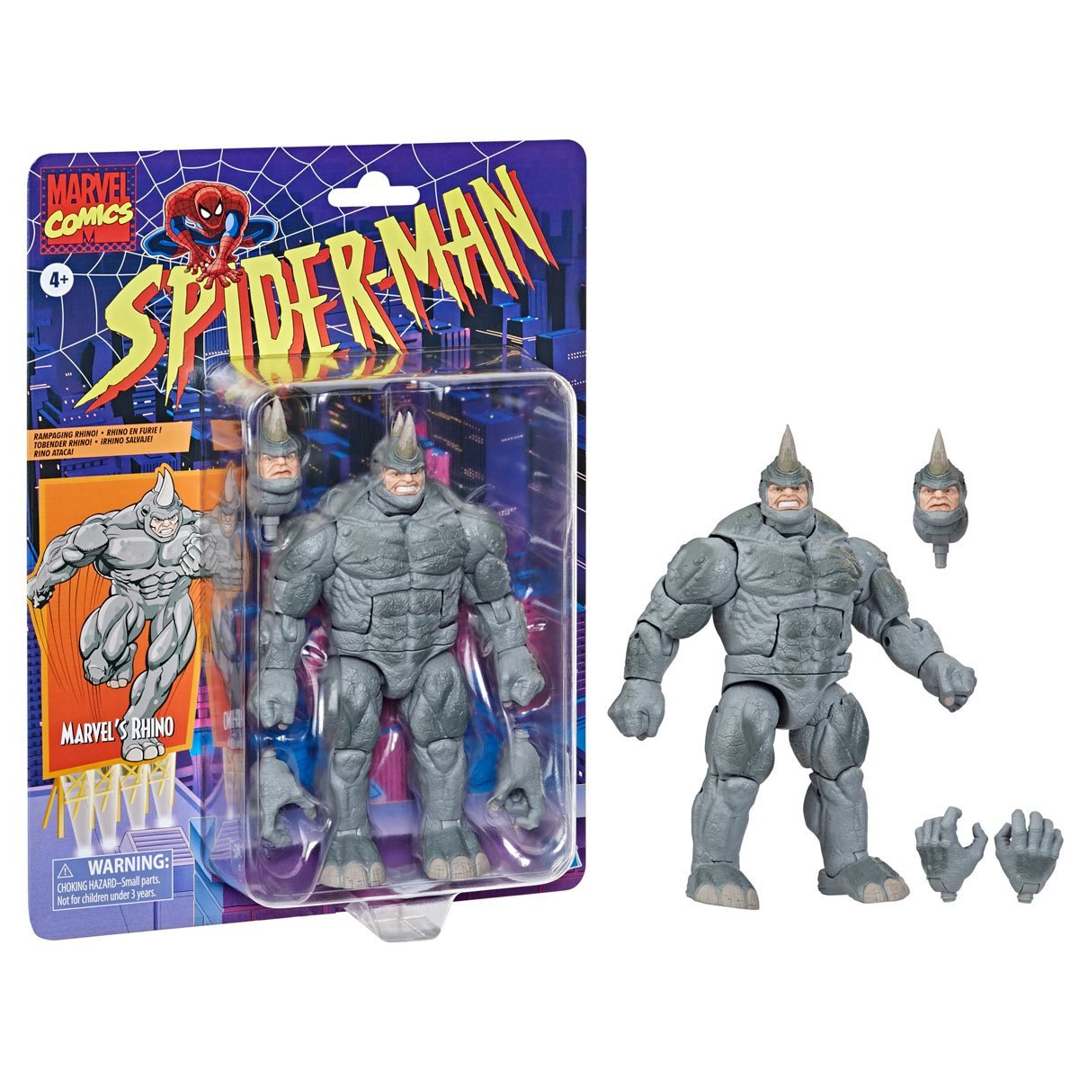 Носорог игрушка фигурка Человек паук Marvel Spider-Man Rhino