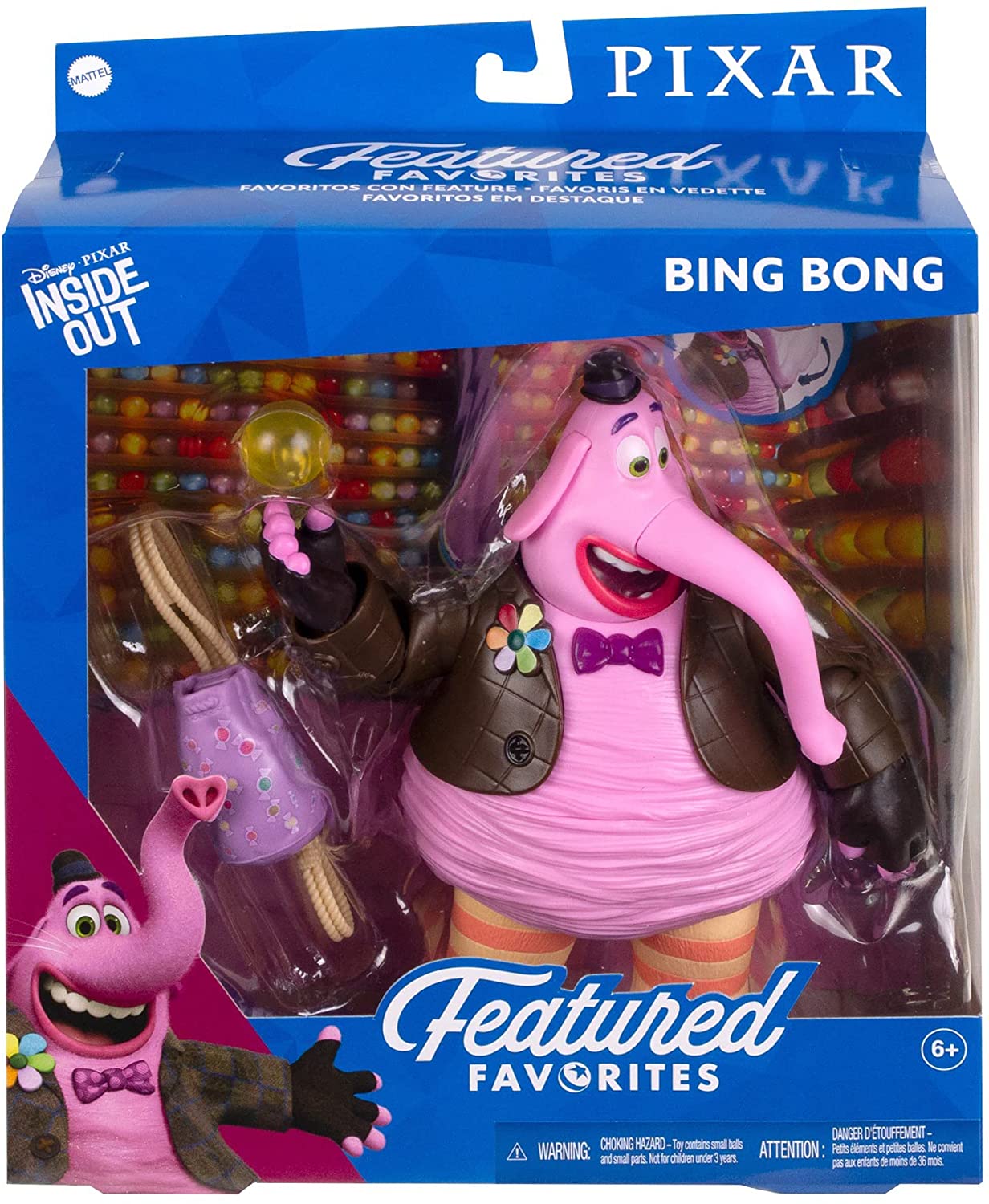 Головоломка игрушка фигурка Бинго Бонго disney Inside Out Bing Bong