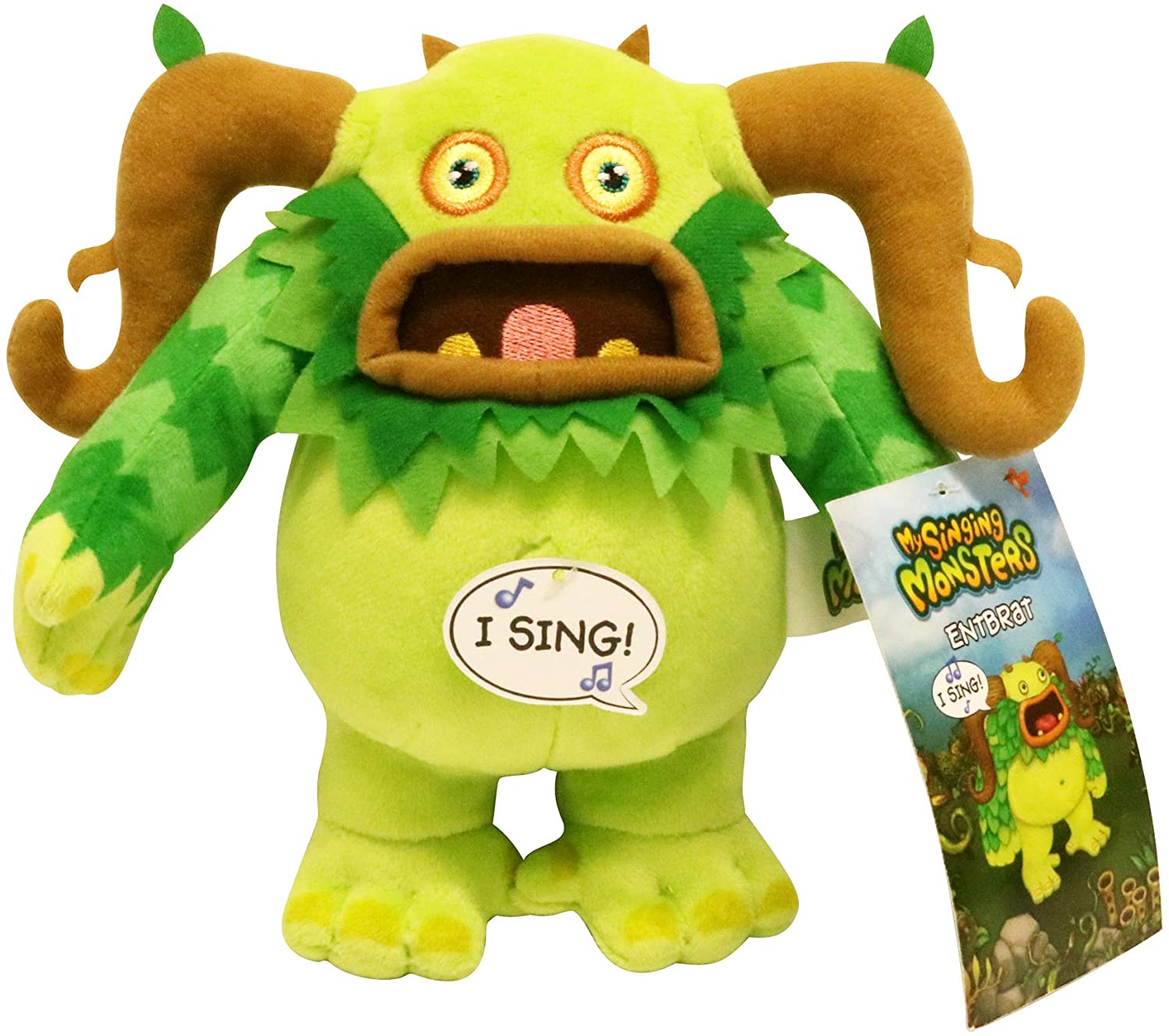 Мои поющие монстры игрушка плюшевая мягкая Энтбрант My Singing Monsters